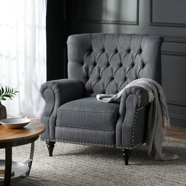 Tufted best sale recliner chair